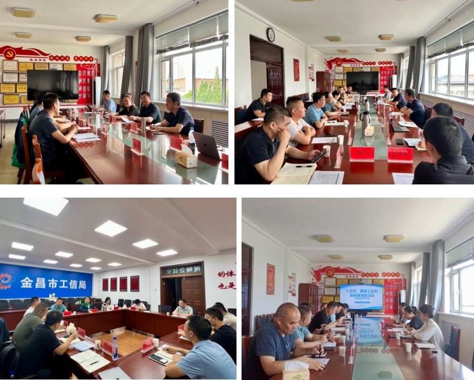 謀深謀實(shí)“十五五”規(guī)劃“三個(gè)重大”，我院邀行業(yè)專(zhuān)家參與座談——金昌市工信局組織企業(yè)座談會(huì)